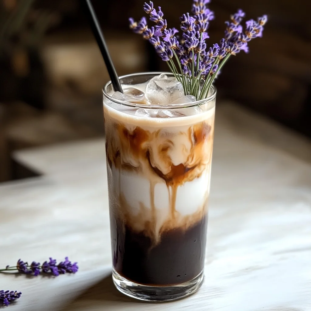 Lavender Oat Milk Cold Brew