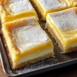 Lemon Bars with Cream Cheese for a Zesty Sweet Treat