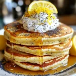 Lemon Poppy Seed Pancakes