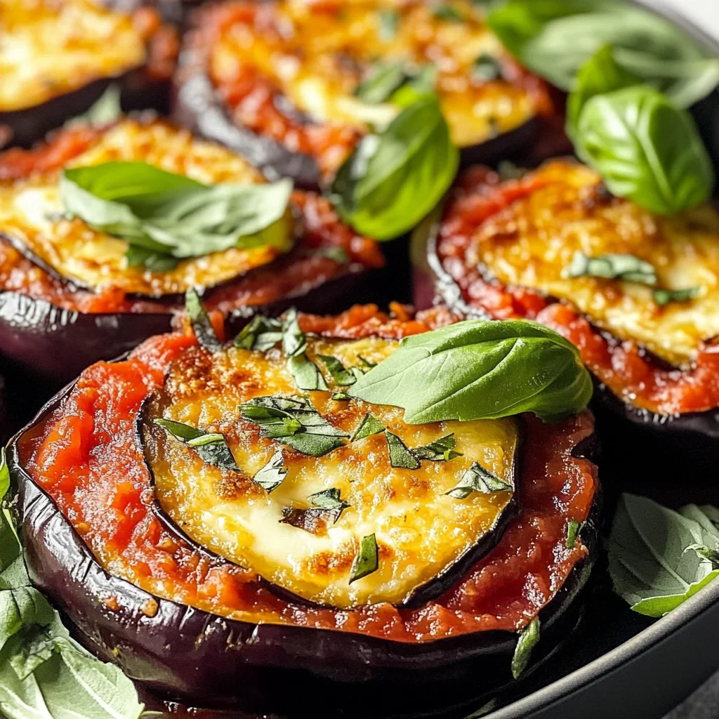 Mediterranean Baked Eggplant Slices