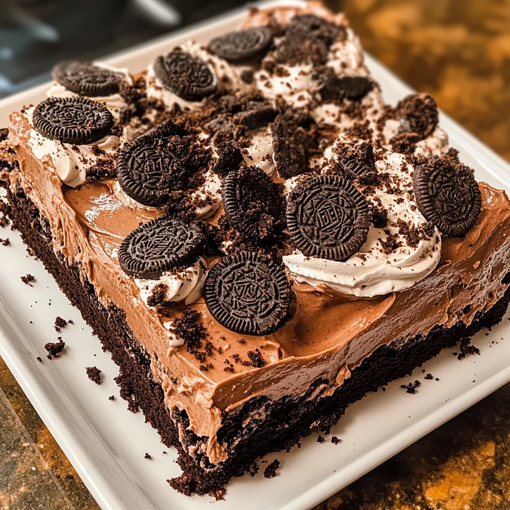 Oreo Dirt Cake