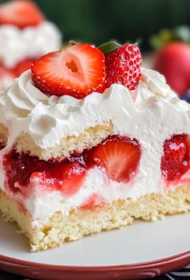 Strawberry Shortcake Poke Cake