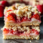 Strawberry Shortcake Streusel Bars