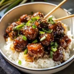 Weeknight Sticky Honey Garlic Meatballs