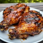 BBQ Grilled Chicken Leg Quarters