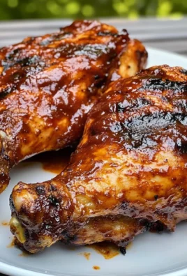 BBQ Grilled Chicken Leg Quarters