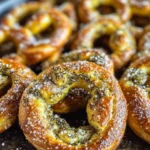 Baked Dill Pickle Pretzels