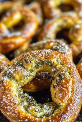 Baked Dill Pickle Pretzels