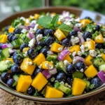 Blueberry Mango Salad Twist