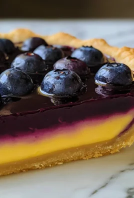 Blueberry–Lemon Curd Tart