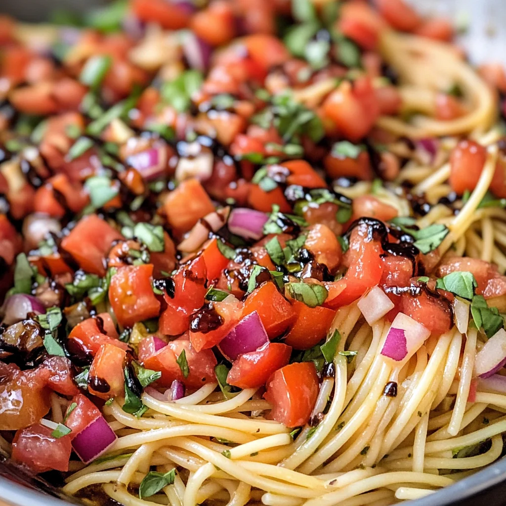 Bruschetta Pasta Salad