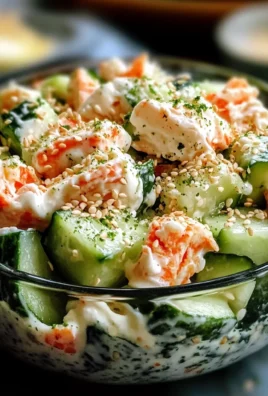 California Roll Cucumber Salad: A Light Sushi Delight
