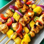 Chicken Kabobs with Pineapple