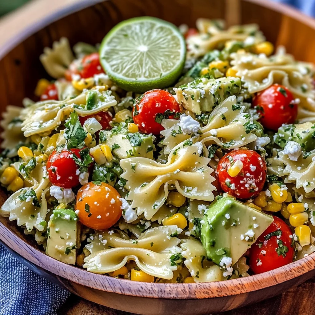 Cilantro Lime Pasta Salad