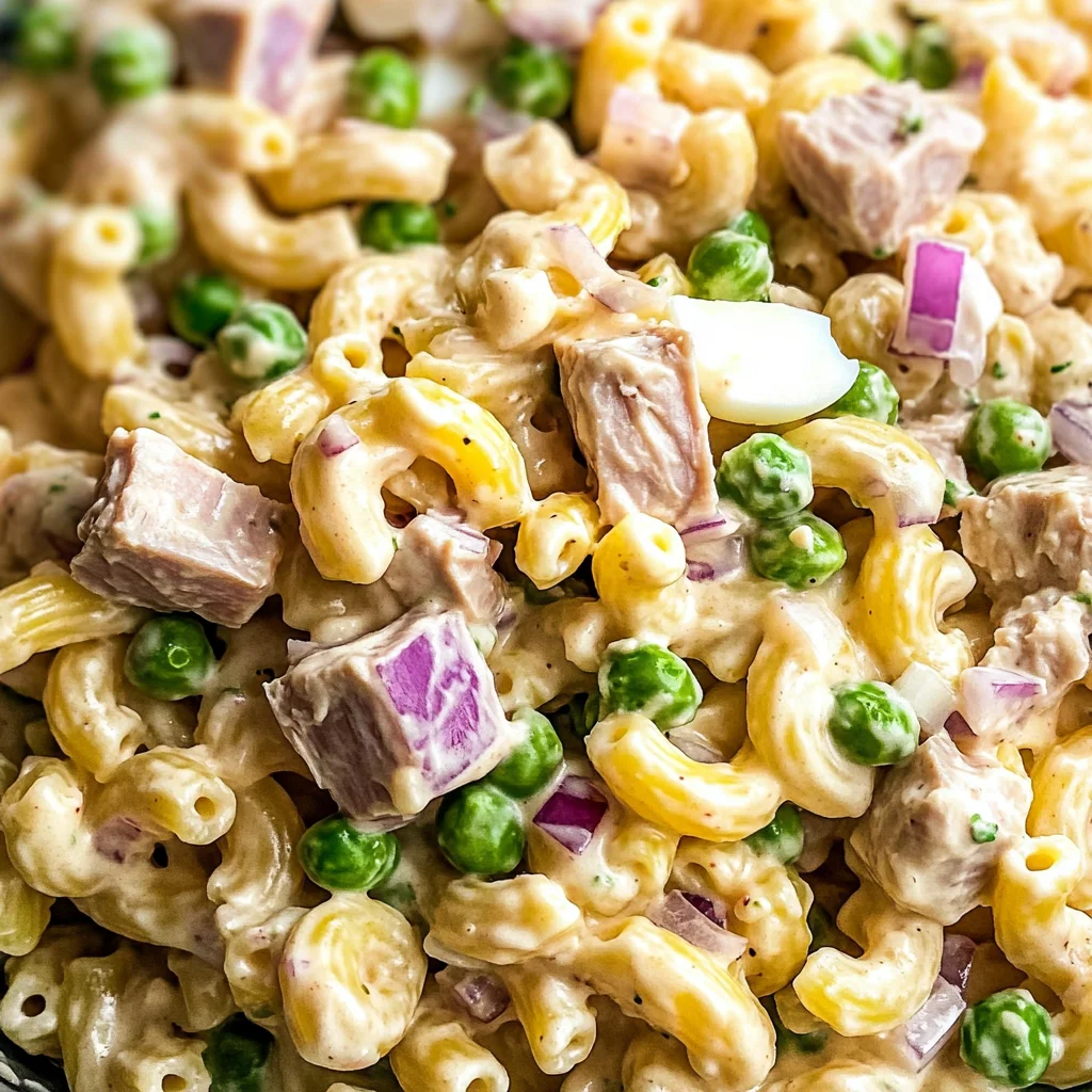 Classic Tuna Macaroni Salad Recipe