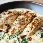 Creamy Keto Tuscan Chicken