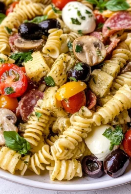 Easy Italian Antipasto Pasta Salad Recipe