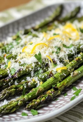 Grilled Lemon Parmesan Asparagus