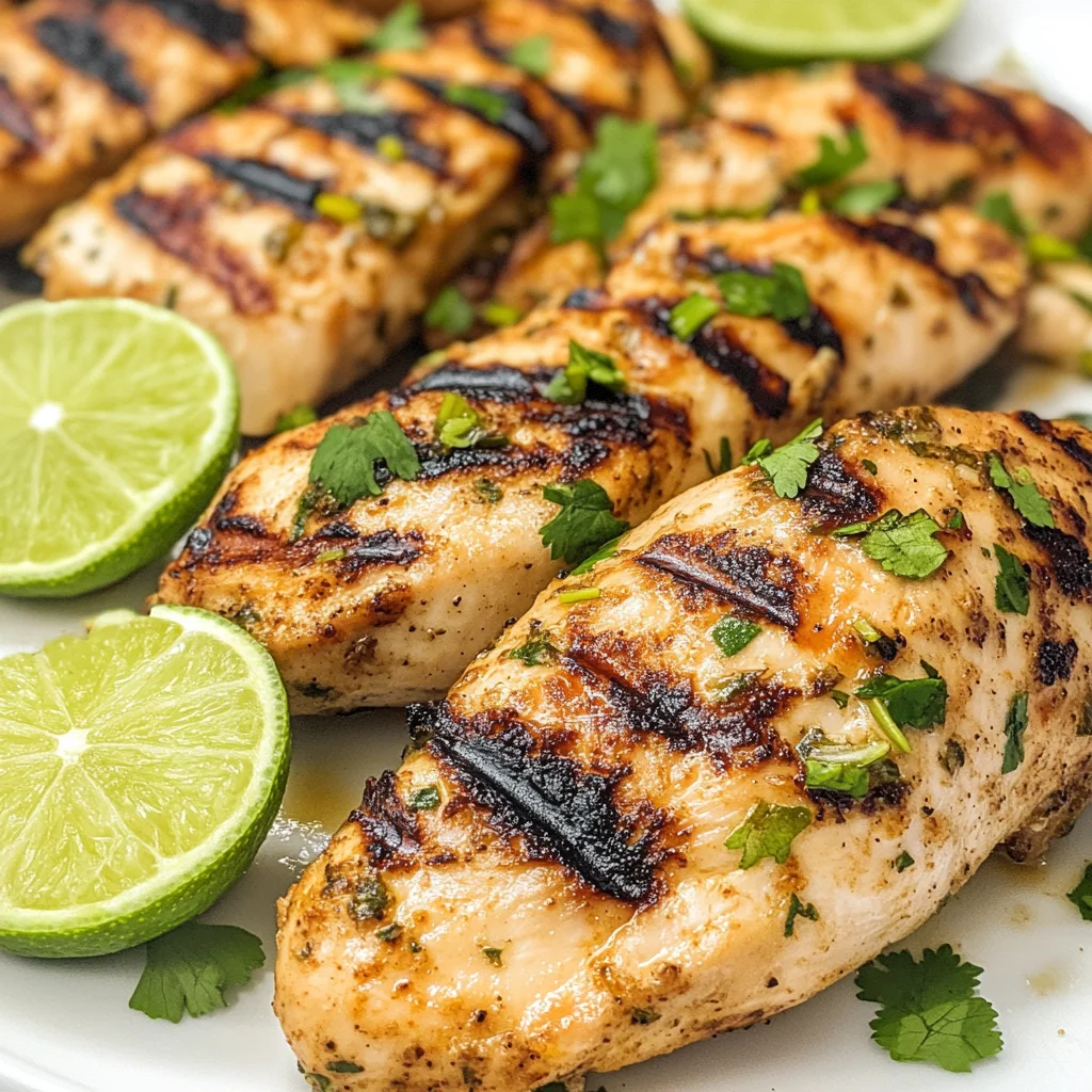 Grilled Tequila Lime Chicken