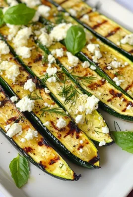 Grilled Zucchini with Feta