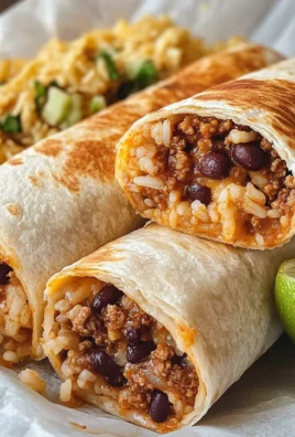 Ground Beef Burritos