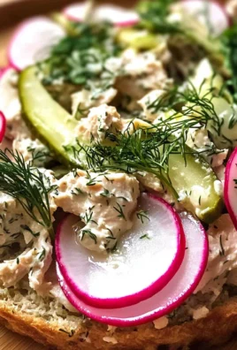 Healthy Tuna Salad with Fresh Dill High Protein Lunch
