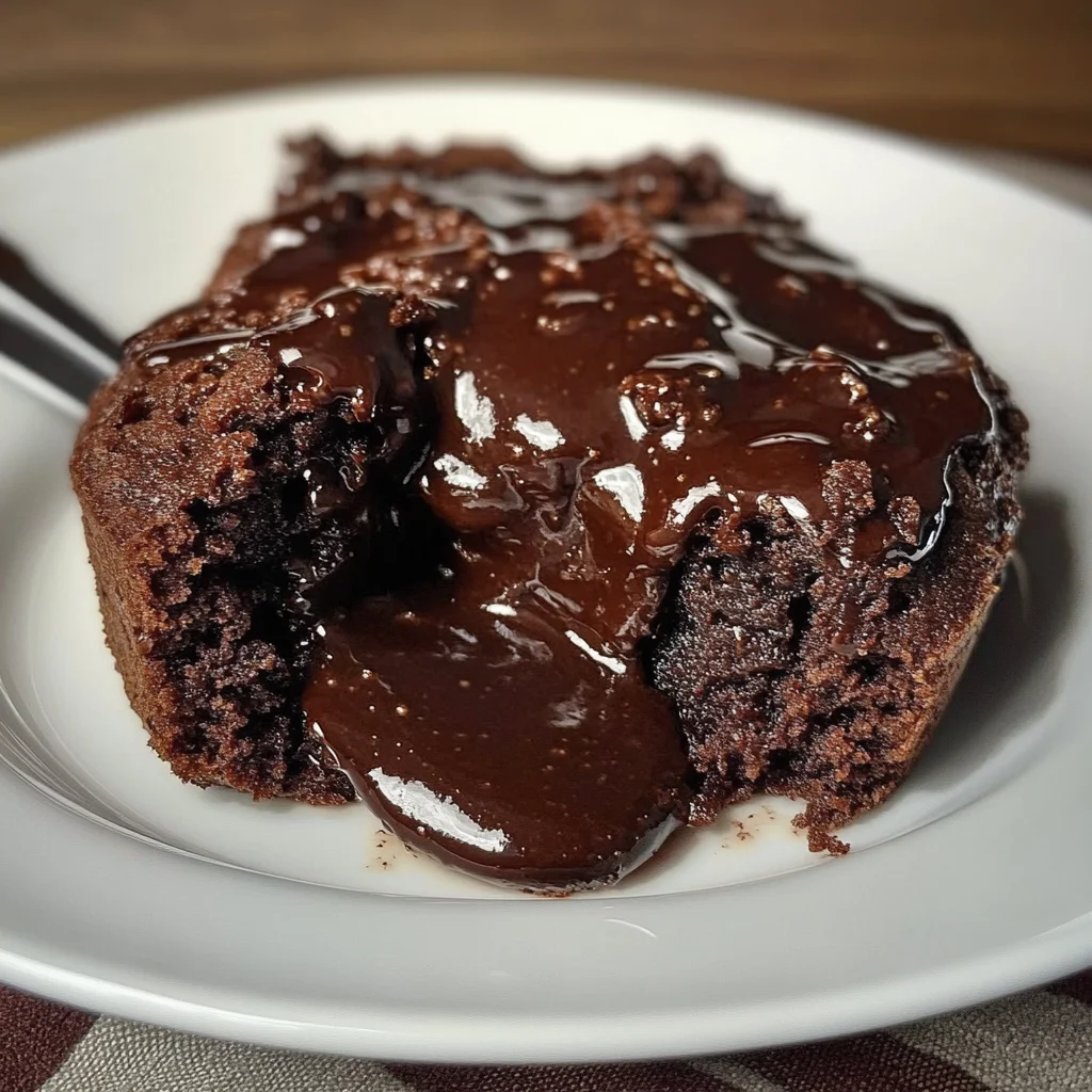 Hot Fudge Chocolate Pudding Cake