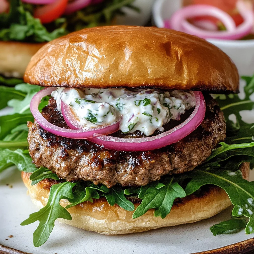 Lamb Burger