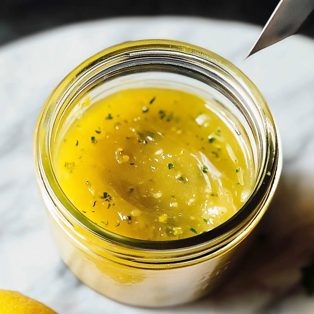 Lemon Vinaigrette Dressing