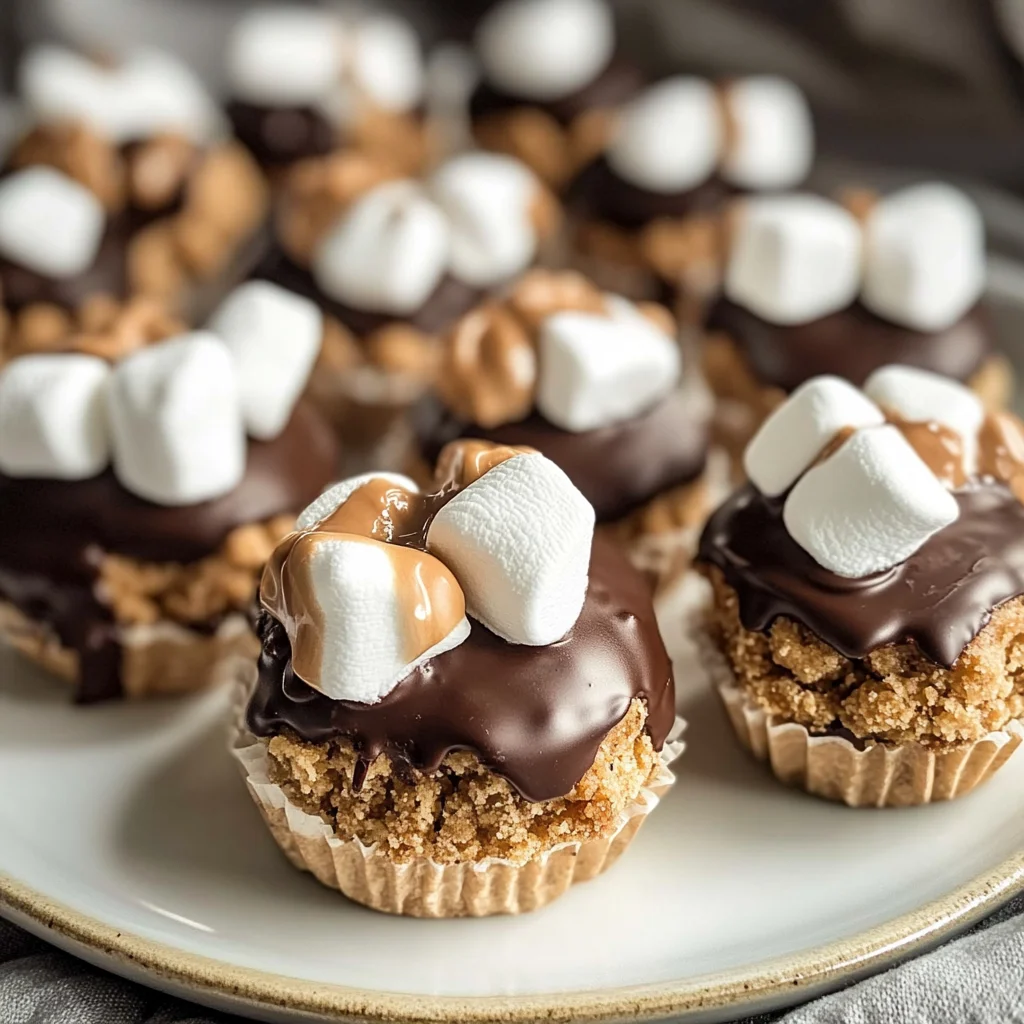 No Bake S'mores Cookie Dough Bites