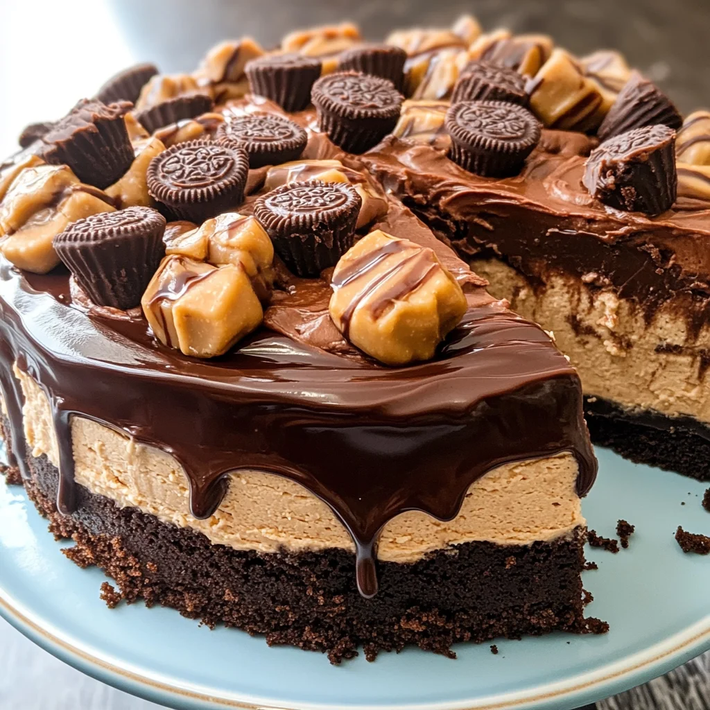 Peanut Butter Cup Cheesecake