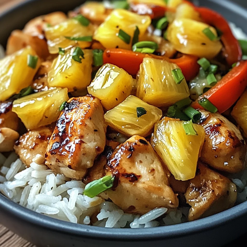 Pineapple Chicken and Rice: A Juicy Twist on a Classic Dish