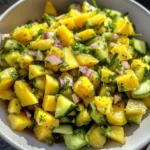 Pineapple Cucumber Salsa