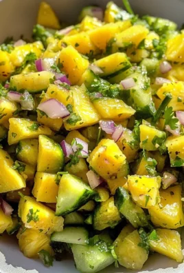 Pineapple Cucumber Salsa