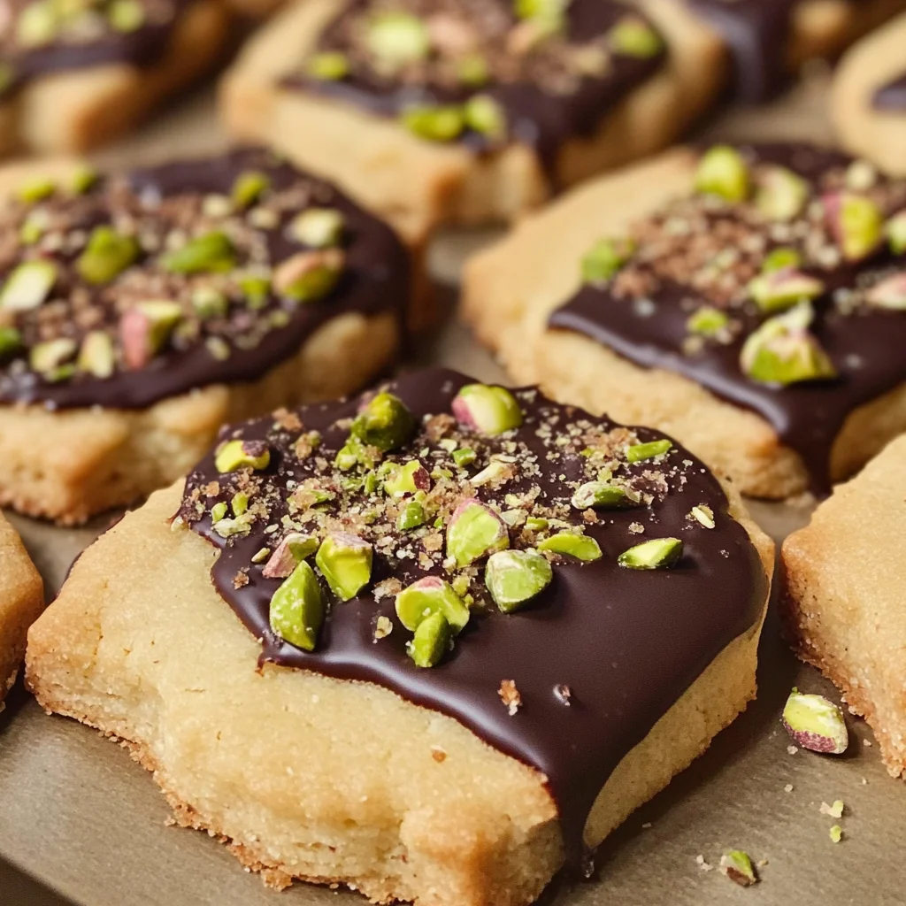 Pistachio Shortbread Cookie Recipe