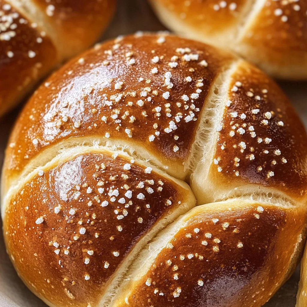 Pretzel Buns