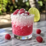 Raspberry Coconut Margarita