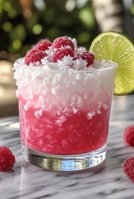 Raspberry Coconut Margarita