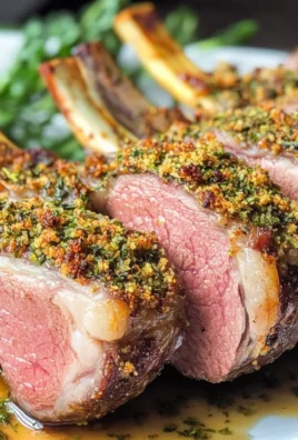 Roasted Rack of Lamb