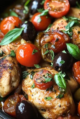 Slow Cooker Mediterranean Chicken: Easy & Flavorful Dinner Delight