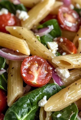 Spinach Pasta Salad
