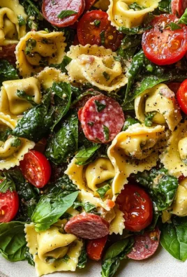 Spinach Tortellini Salad
