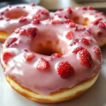 Strawberry Cake Donuts