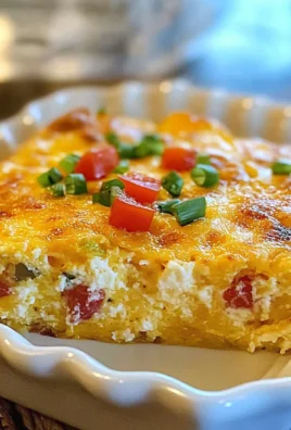 Three Cheese Italian Breakfast Casserole