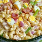 Turkey Bacon And Egg Pasta Salad
