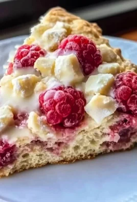 White Chocolate Raspberry Scones