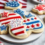 4th of July Sugar Cookies