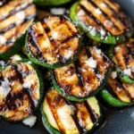 Balsamic Grilled Zucchini with Parmesan