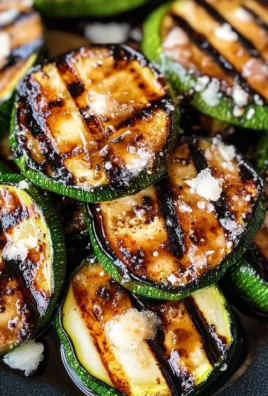 Balsamic Grilled Zucchini with Parmesan