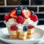Berry Shortcake Cups